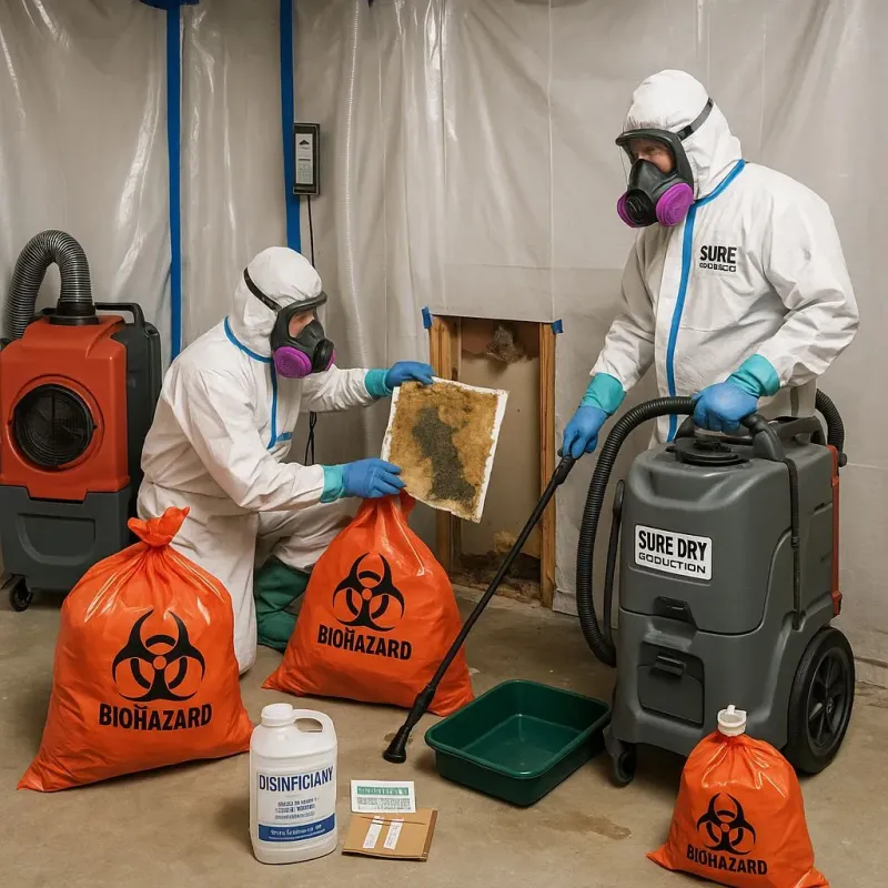 Contaminated Water Handling Protocols process in Charlotte Park, FL